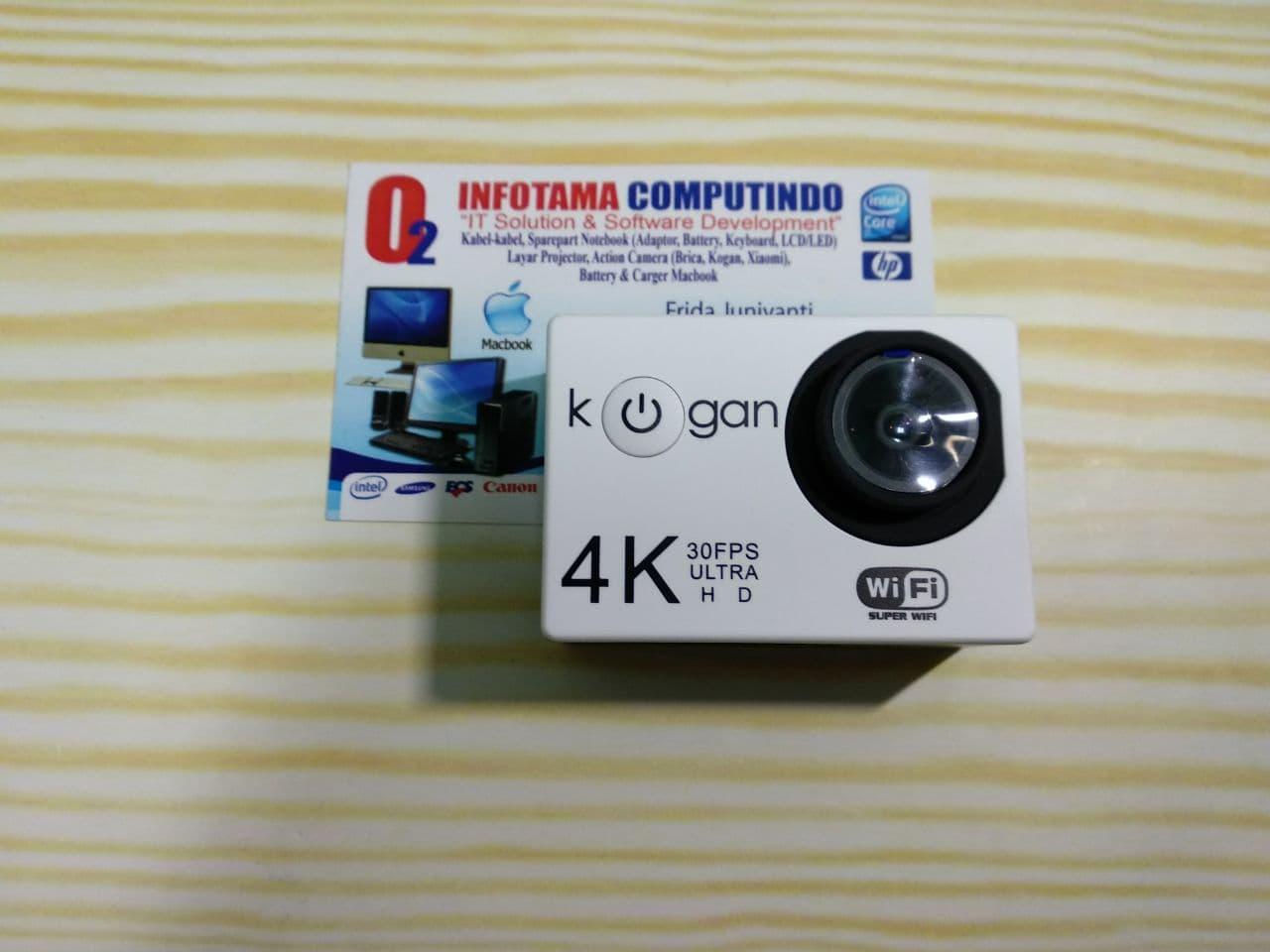 Kogan Action Camera 4k Ultrahd 16mp Putih Wifi Like Gopro Kamera Outdo