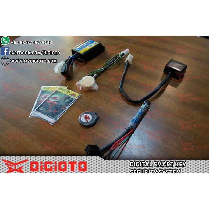 Brt Smart Key Alarm Vixion Old/New-R15-R25-Scorpio - Motomobi064