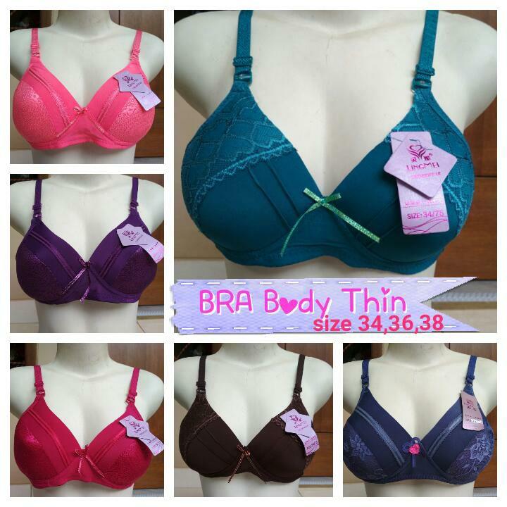 Grosir Bra body thin - 6 PCS