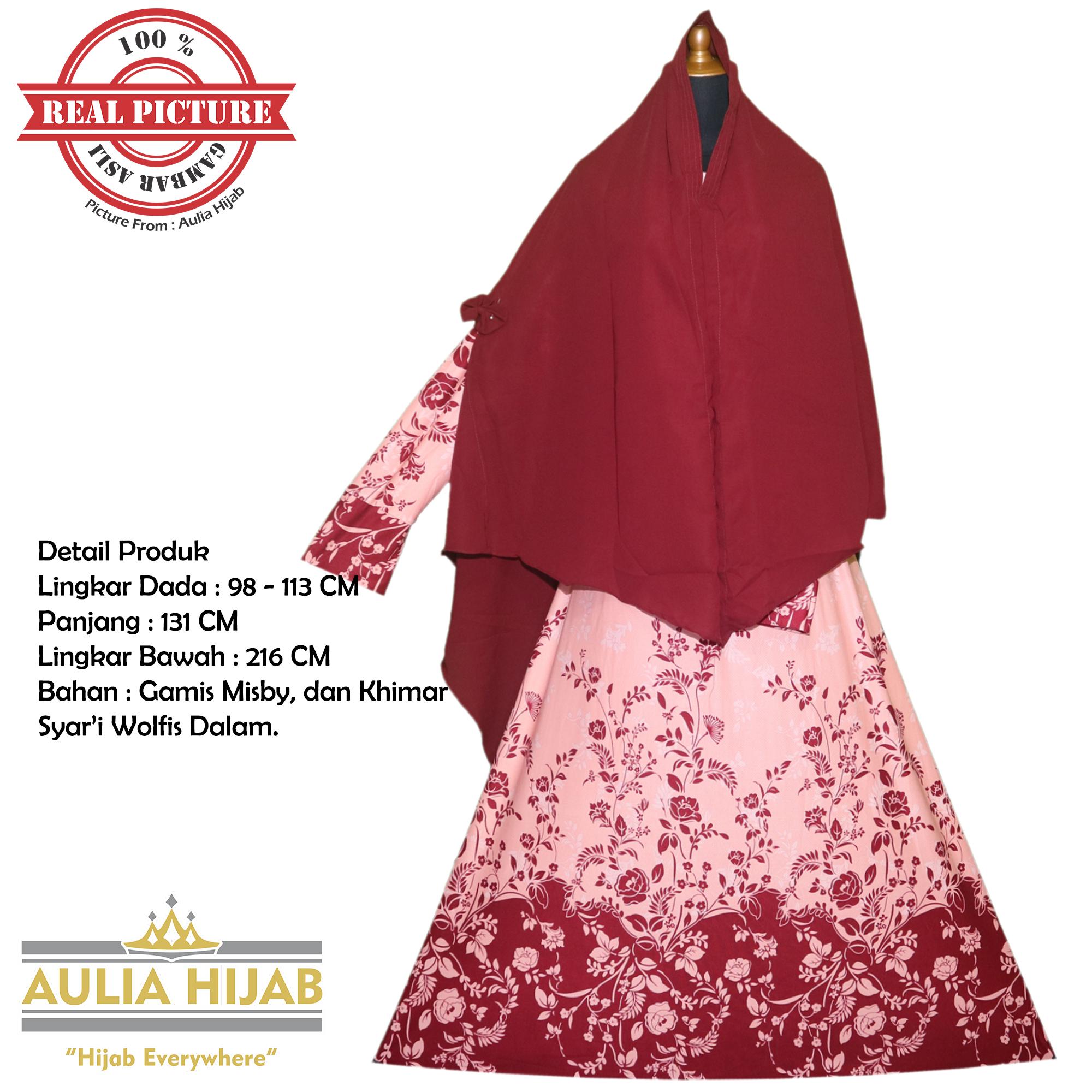 Aulia Hijab - New Cindy Syar'i INCLUDE KHIMAR JUMBO/Gamis Syar'i/Gamis Misby/Gamis Wolfis/Gamis Laser/Gamis Murah/Gamis Terbaru/Gamis Jilbab/Gamis Plus Jilbab/Gamis Jilbab Panjang/Gamis Plus Khimar/Gamis Pesta/Gamis Cantik