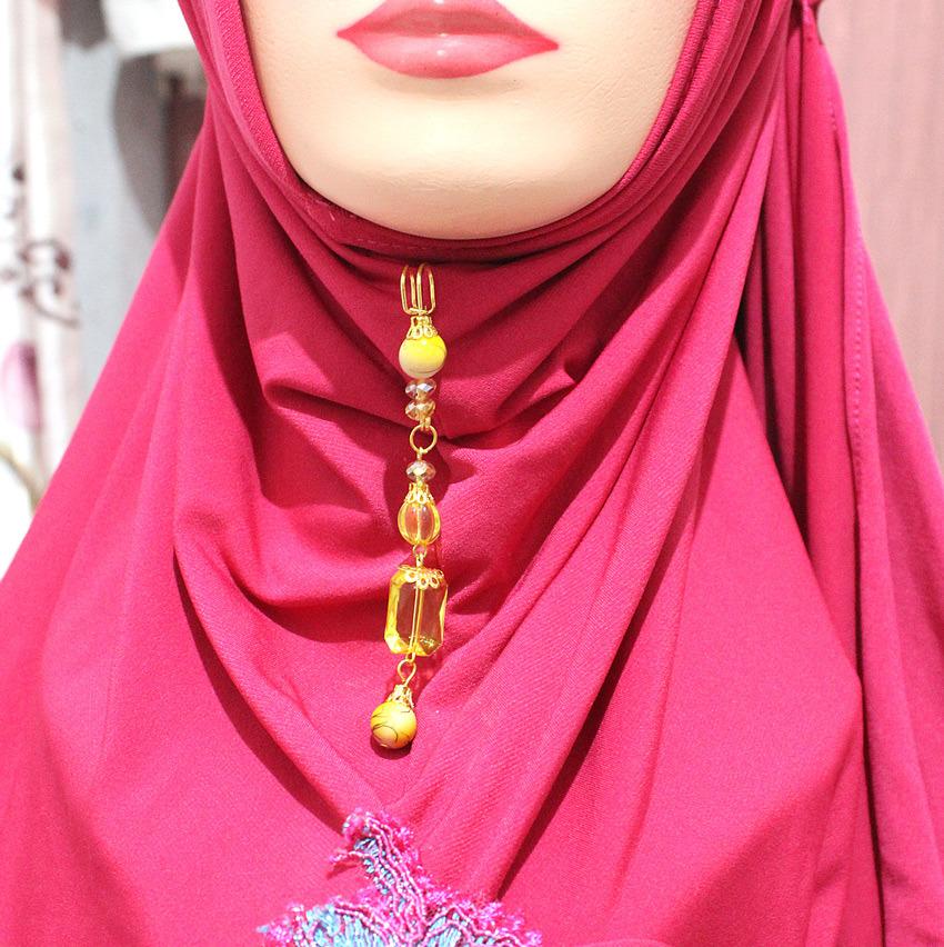 Nafiza - Bros Jurai Peniti Hijab Kristal Aira Shakira Gold