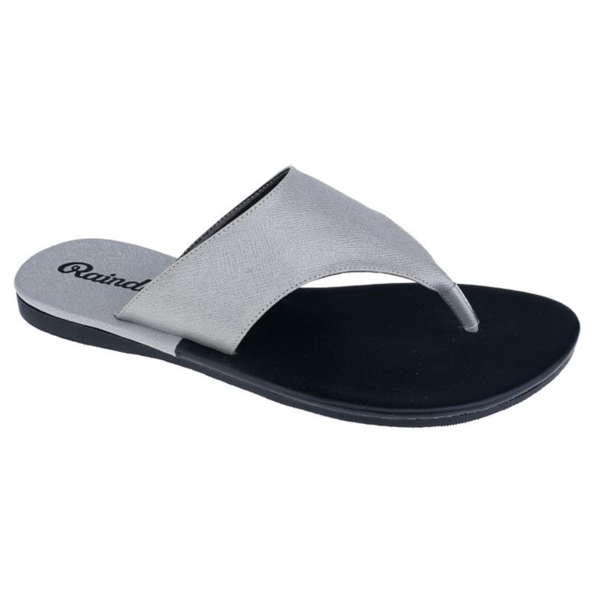 Sandal / Sendal Casual Wanita Kulit Coklat JK Collection JAF 2109 ori