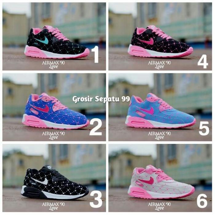 Promo Sepatu Nike Airmax T90 Love Women Untuk Wanita Dan Anak Murah Grosir Gratis Ongkir
