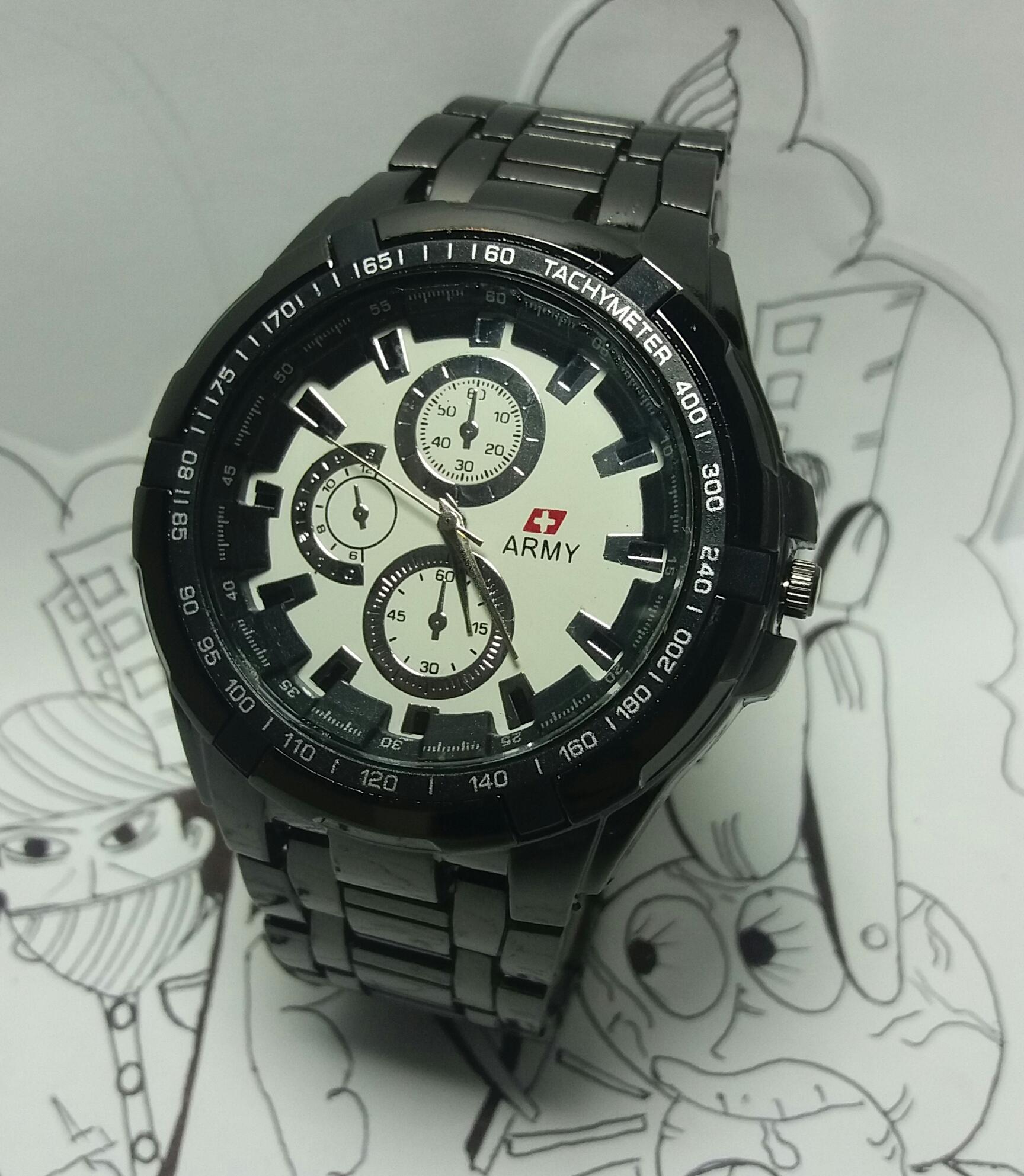 Jam Tangan Pria Kasual Jeep Ds Daftar Harga Terbaru dan Terupdate Swiss Army 4043 DS Jam Tangan Pria Stainless Stell Black