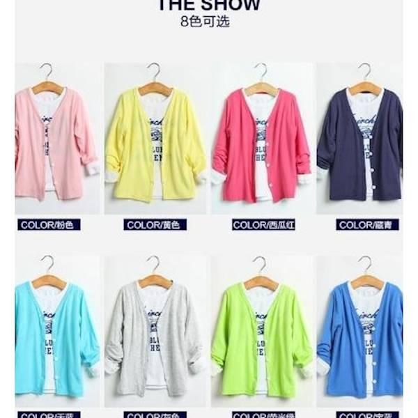 PROMO SALE - CUTEVINA~ IMPORT CARDIGAN LENGAN PANJANG BUAT ANAK 3-9TH CDG001 F001