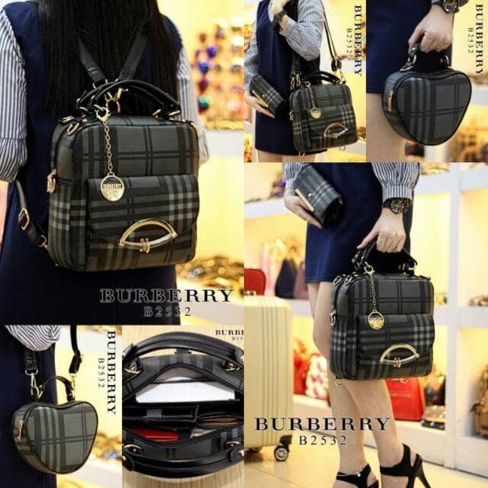 TAS Fashion Wanita TERBAIK / Tas Selempang IMPORT MURAH / TAS BRANDED / Tas BURBERRY Ayutinting B2532 ORIGINAL
