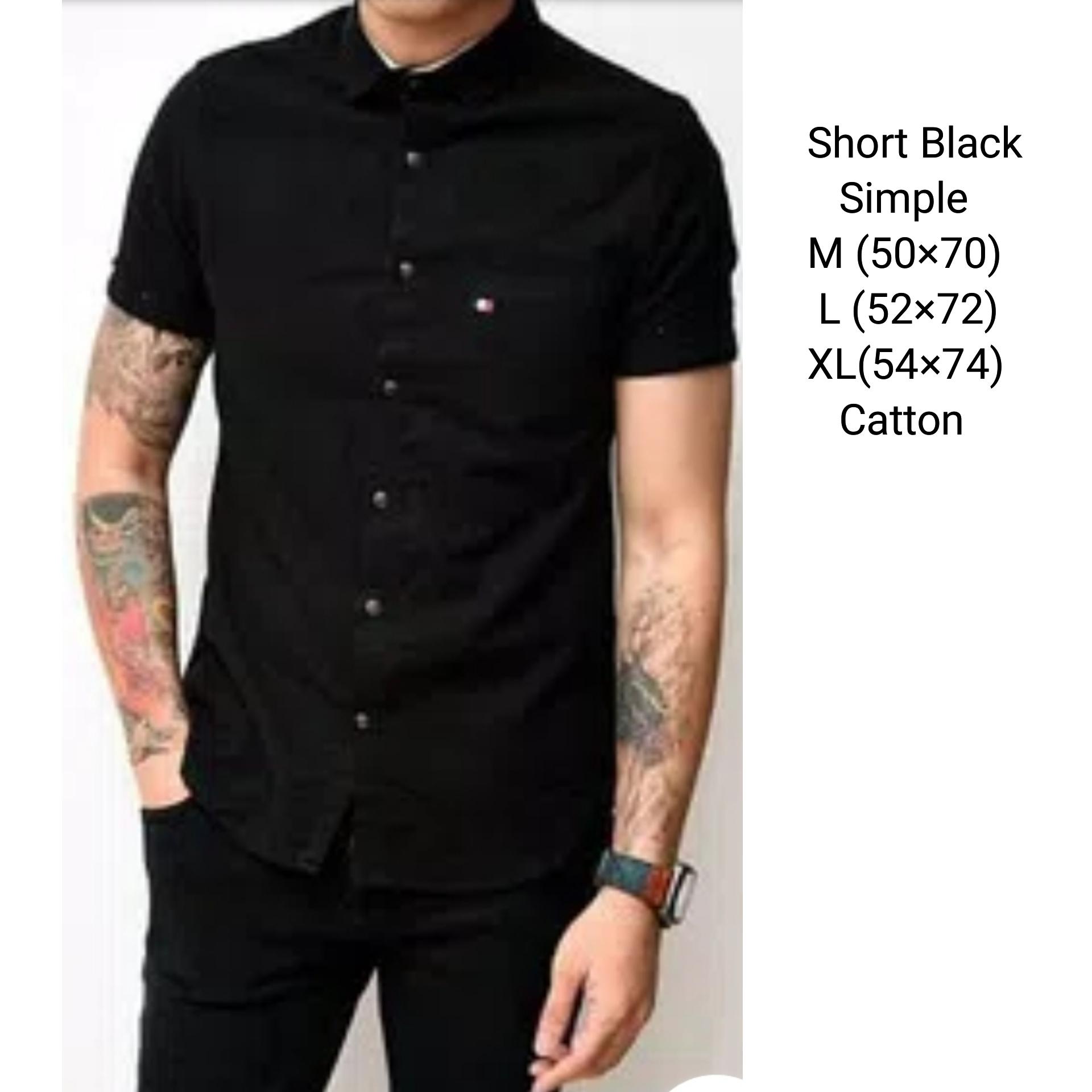 Anugrah- kemeja pendek distro kemeja santai bagus kemeja kerja kantor murah atasan cowo terlaris bandung short - kemeja casual - kemeja formal