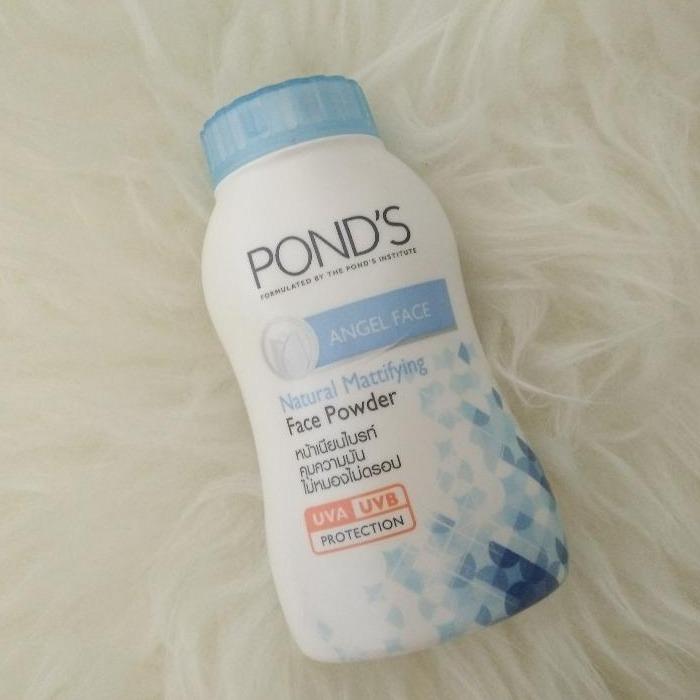 Ponds BB Magic Powder Angel Face (Blue Natural Mattfying) 100% Original Thailand - Bedak Tabur BB Ponds Pink - Bedak Glossy