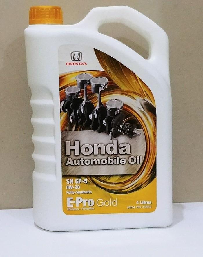 Pelumas - Oli Mesin Honda Epro Gold 0W-20 - Galon