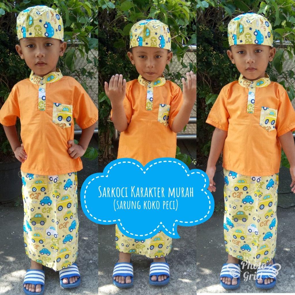 SARKOCI KARAKTER MURAH SURABAYA (SARUNG KOKO PECI)