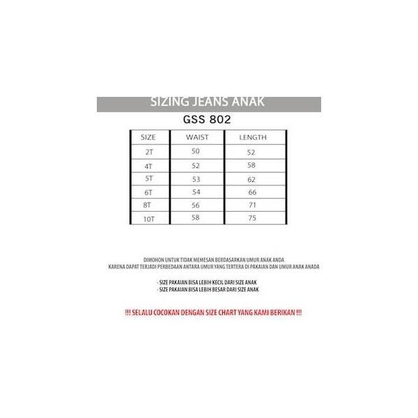 PROMO SALE CELANA JEANS ANAK BRANDED MERK GUESS (GSS 802) FZ001XO