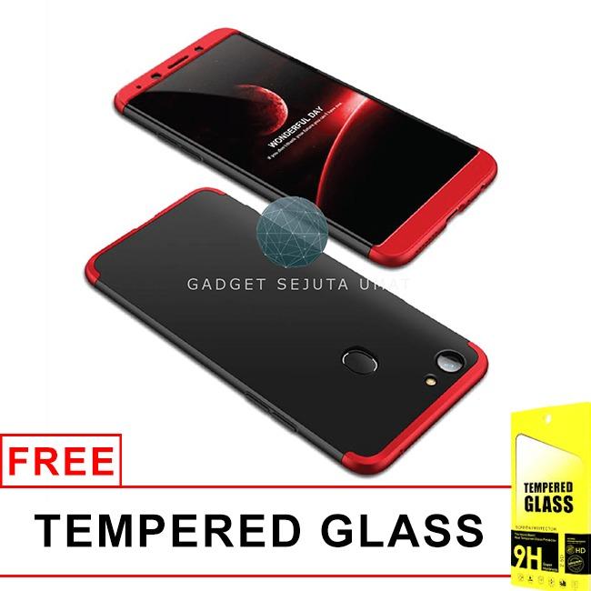 GSU Oppo F5 360 Full Cover Armor 360 Baby Skin Hard Case + Tempered Glass / Casing Oppo F5 / Softcase Oppo F5 / Casing Hp Oppo F5 / Case Hp Oppo F5 / Hardcase Oppo F5 / Oppo F5 Case / Oppo F5 / Flip Cover Oppo F5 / Flip Case Oppo F5 / Aksesoris Flip Cover