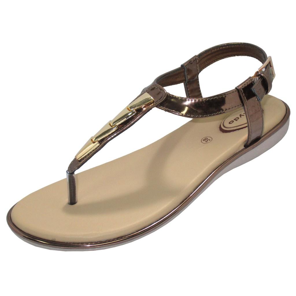 EKYDO SANDAL STATE-01 L BROWN