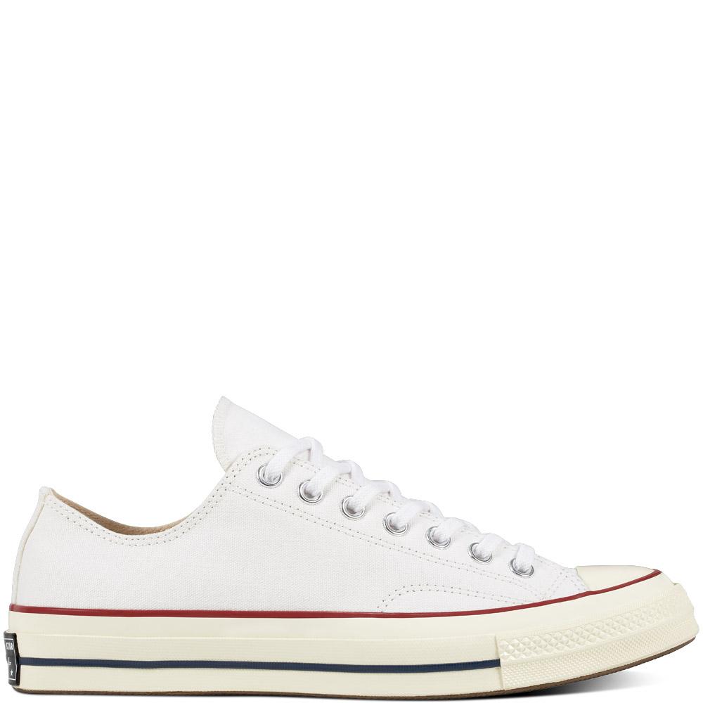 CONVERSE CHUCK TAYLOR ALL STAR '70 - OX - PUTIH/GARNET/ KUNTUL CON162065C