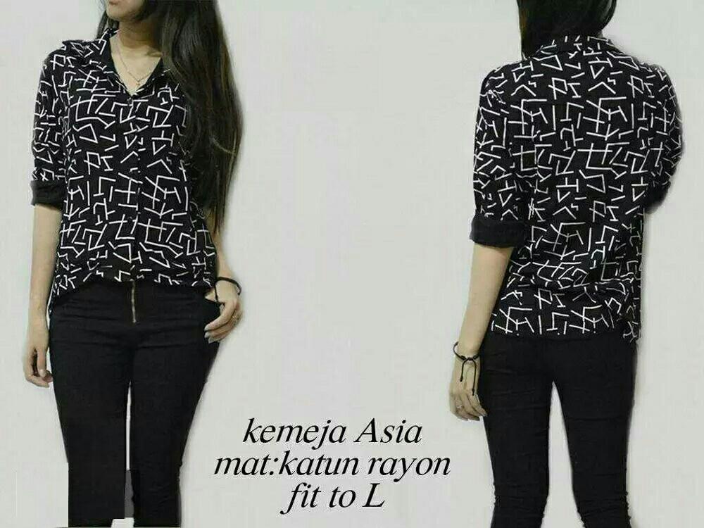 HRV Shop Kemeja Wanita Asia / Baju Wanita / Blouse Korea / Atasan Wanita / Baju Formal / Kemeja Wanita / Kemeja Formal / Atasan Muslim / Kemeja Cewek Tunik / Kemeja Kerja HRV Shop Kemeja Wanita Asia / Baju Wanita / Blouse Korea / Atasan Wanita / Baju Formal / Kemeja Wanita / Kemeja Formal / Atasan Muslim / Kemeja Cewek Tunik / Kemeja Kerja
