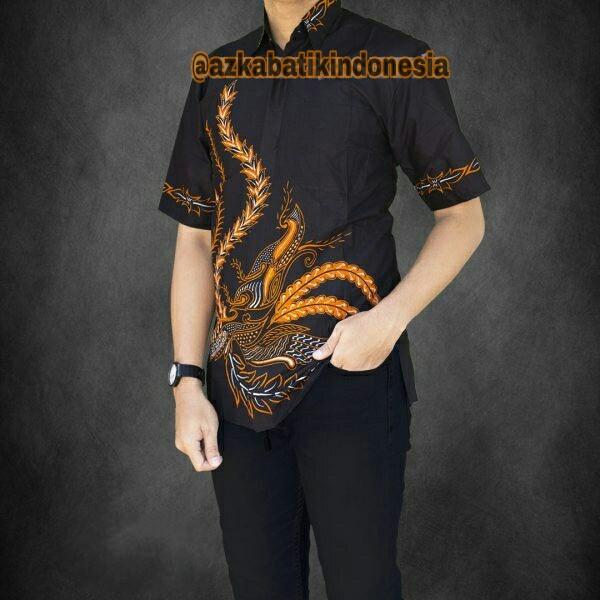 Kemeja Batik Pria Kemeja Batik Casual Modern Motif Terbaru