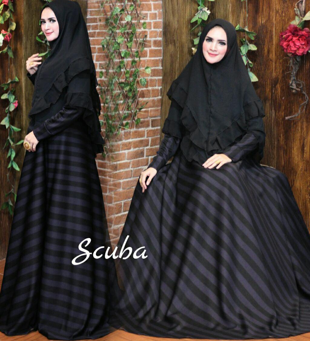 Nurulcollection-Baju gamis dress gaun muslim/gamis busui/gamis klok empat meter/Gamis murah/gamis motif/gamis polos/gamis terbaru