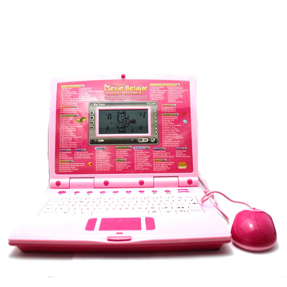 Mainan Edukasi Bahasa Anak Laptop Mesin Belajar