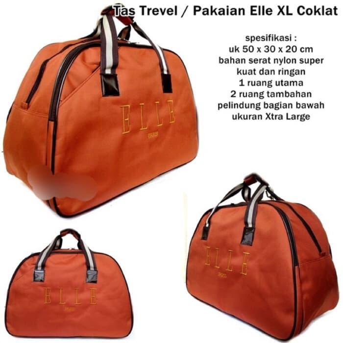 PROMO!!! TRAVEL BAG TAS KOPER JINJING PAKAIAN ELLE - Lqxt9x