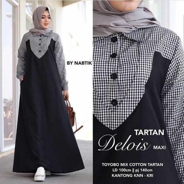 Jual Murah Dress Murah/Grosir Dress Murah/DELOIS TARTAN