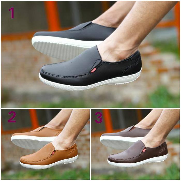 Promo Sepatu Pria Kickers Liquid Slop Casual Santai Slip On Sneakers Kerja Fashion