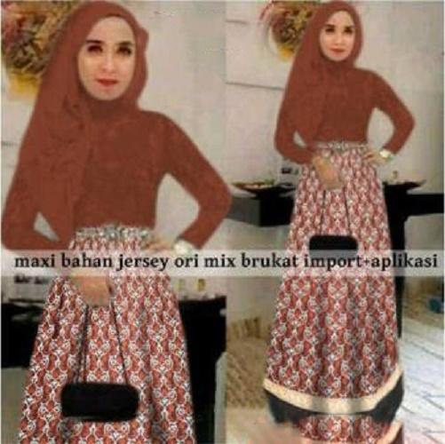 Butikonline83 - Baju Busana Muslim Wanita Murah - Fashion Ramadhan - Gamis Cewek - Terbaru 2018 - Syari - Muslimah - Remaja - Baju pesta