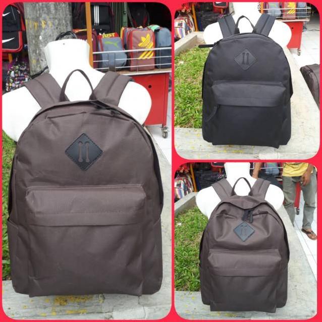 Tas Ransel Sekolah Polos/Tas Jansport Polos/Tas Sekolah