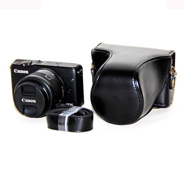 Leather Case For Canon Eos M10 Kit 1545mm