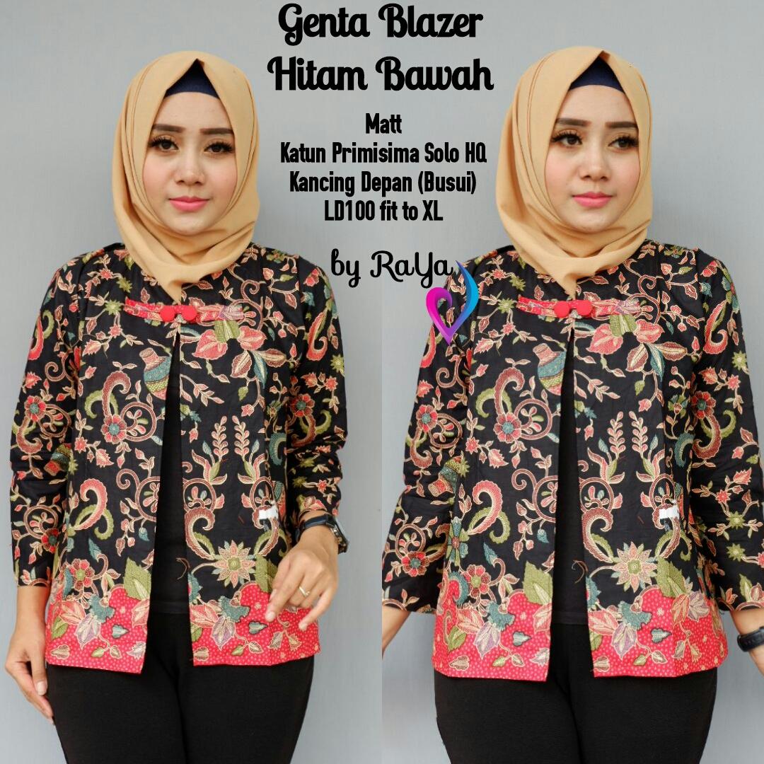 GENTA BLAZER batik blazer luaran batik wanita modern busui