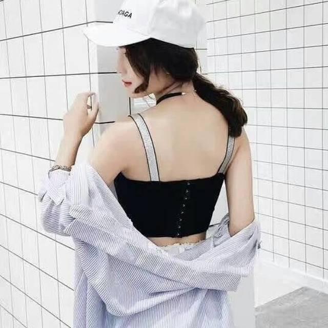 ** Bra Sport Metalik Tali 8777