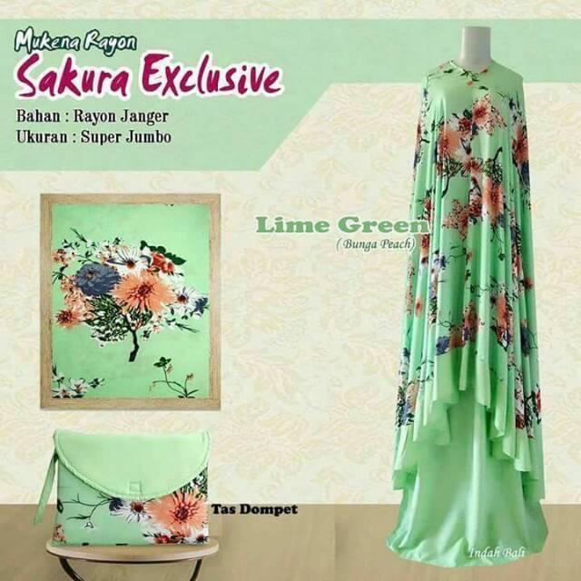 MUKENAH EXCLUSIVE SAKURA soft purple