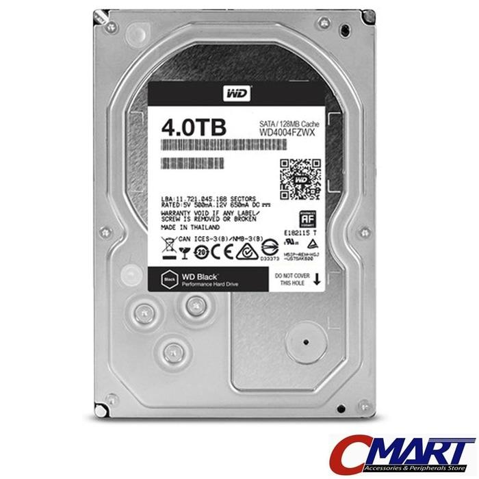 ORIGINAL - WD Caviar Black 4TB 3.5