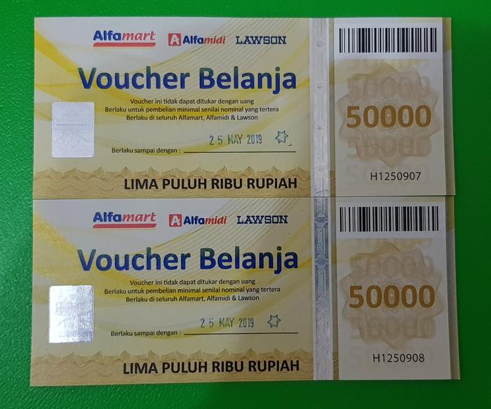 Voucher Alfamart nominal 500rb