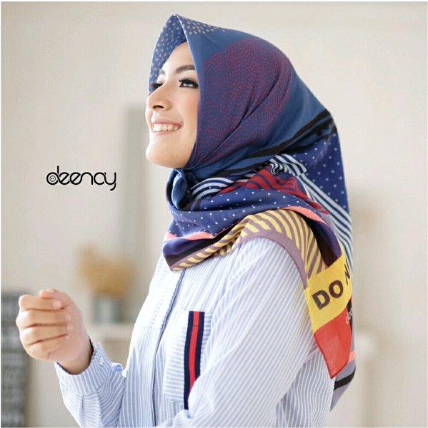 kerudung deenay carmen voal printed scraf new arrivals terlaris
