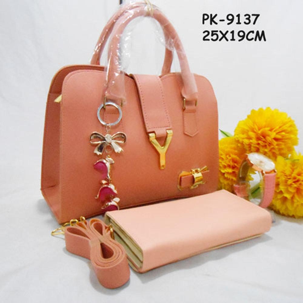 Paket Tas Y pita, Dompet Dan Jam tangan ( No Box ) Kode : PK-9137 di lapak Tas Wanita Murah Meriah berlii