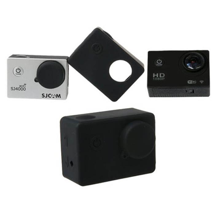 Soft Rubber Silicone Case With Lens Cap For Sj4000wifi SJ4000+
