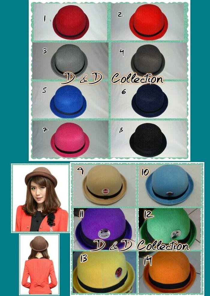Topi Wanita | Topi Pria | Topi Bowler | Topi Caplin | Fedora dewasa Terlaris di Lazada