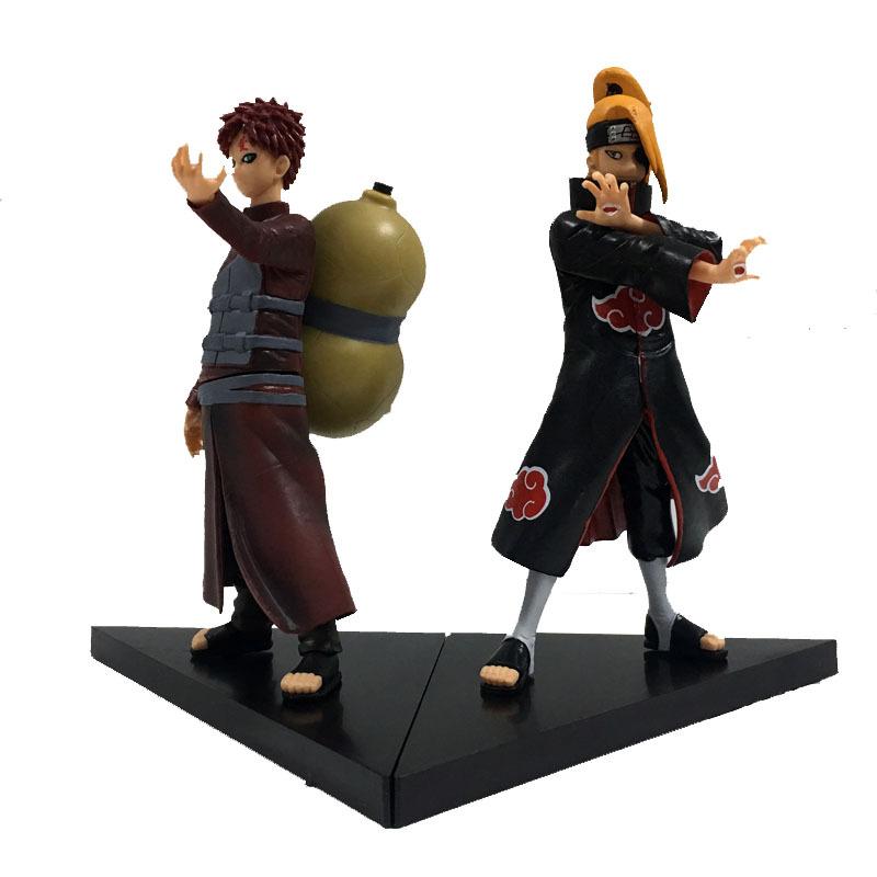 Anime Naruto 8 generasi 2 ninja naruto Saya suka Luo Dida La boneka tas PVC tangan untuk melakukan Gray