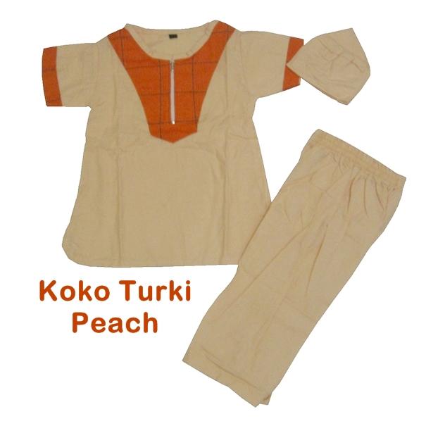 Rianni Koko Turki - Setelan Baju Muslim Bayi Anak Laki-laki Size M