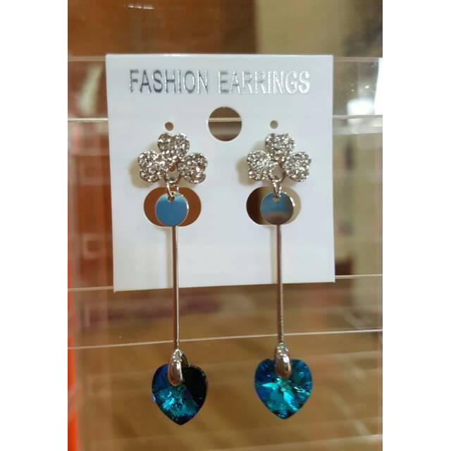 Anting Swarovski/Anting Titanium/Anting Pesta
