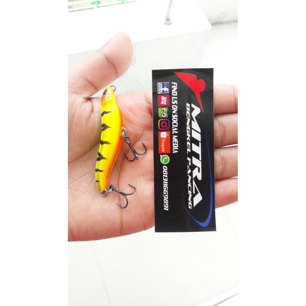 Minnow Sebile Ghost Walker 3.2 Grm Fire Tiger Ultra Light - Kjsfhia