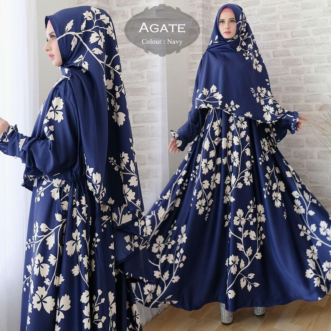 Popuri Fashion Gamis Agate IMPORT Syari Bergo Busui Murah Jumbo Pesta Terbaru Hijab Set Syar I Modern Kekinian Lebaran Mewah Muslim Maxi Dress Arab Muslimah Moderen Stelan Kaftan Abaya Jumsuit Jamsuit Gamia Gami Gamid Gamish Hamish Ghamis Gamiz Gammis XL