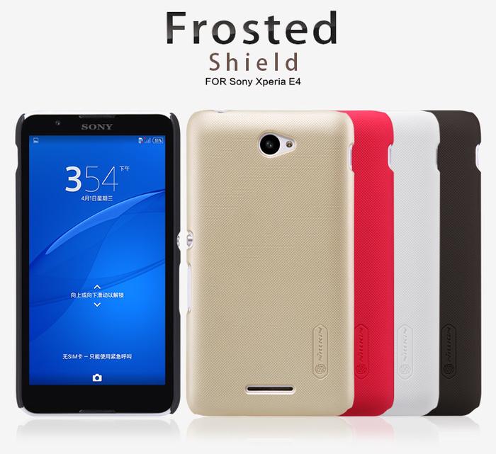PROMO TERBATAS!!! Nillkin Frosted Sony Xperia E4 Free Antigores Terbaru