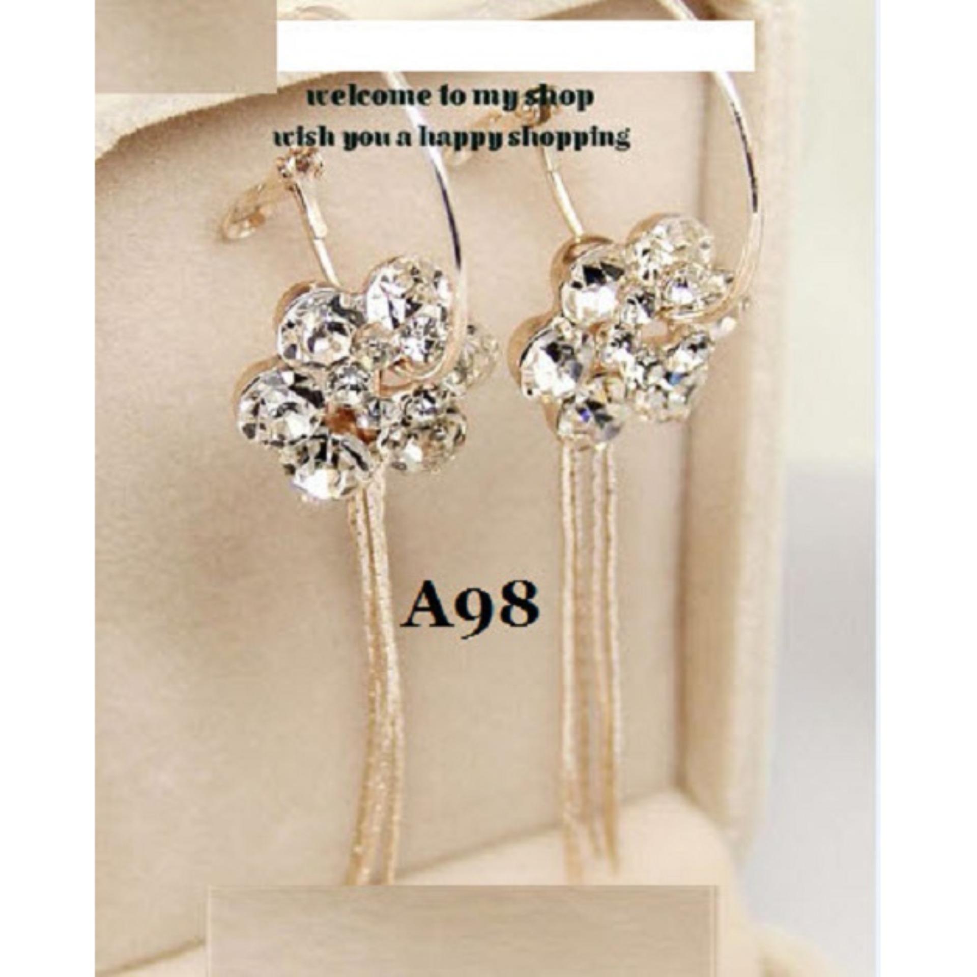 Anting Korea (Jual Kalung Cincin Gelang Xuping Perhiasan Imitasi)