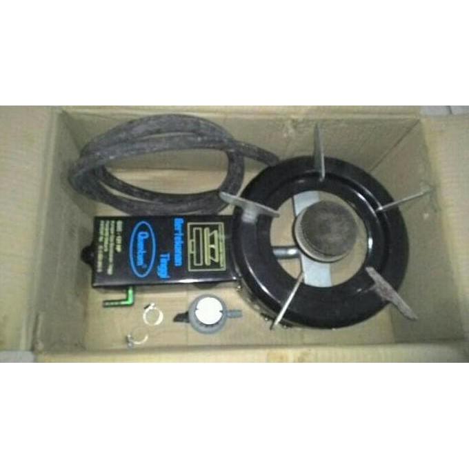 KOMPOR GAS QUANTUM TEKANAN TINGGI-QGC 121HP-SELANG&KEPALA GAS NYA PERALATAN MASAK