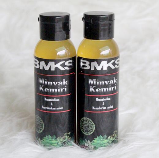 Minyak Kemiri Penumbuh Rambut BMKS Original 100% BPOM - Penyubur Rambut Cepat Penghitam Rambut Solusi Rambut Rontok