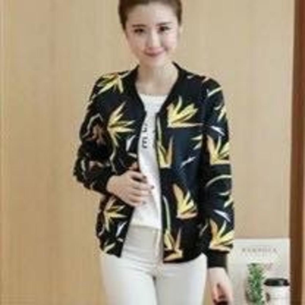 Fedorafashion JAKET BOMBER WANITA YENHO OUTWEAR JACKET WANITA NO.122\eloisstor\harga promo