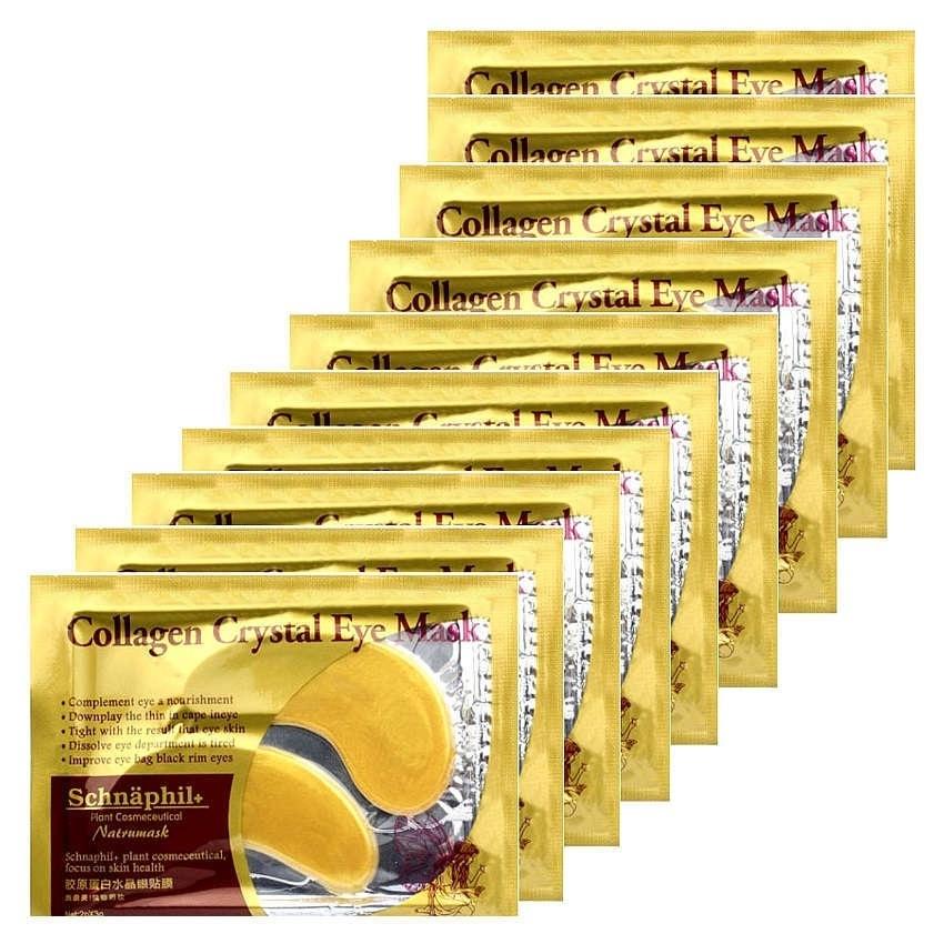 Masker Mata Collagen Crystal Eye Mask - Solusi Kantung Mata, Mata Panda - 10 Pcs