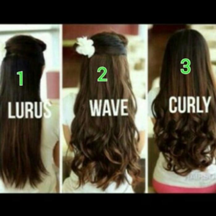 HAIR CLIP 7 REVO ( CURLY DAN LURUS )