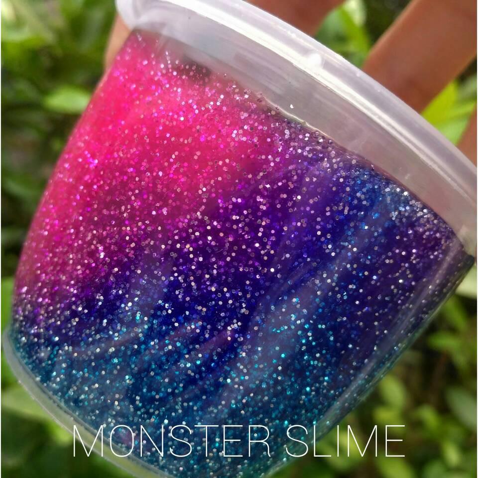 Mainan Anak OR989 GLITTER GALAXY SLIME SUPER BAGUS YAA